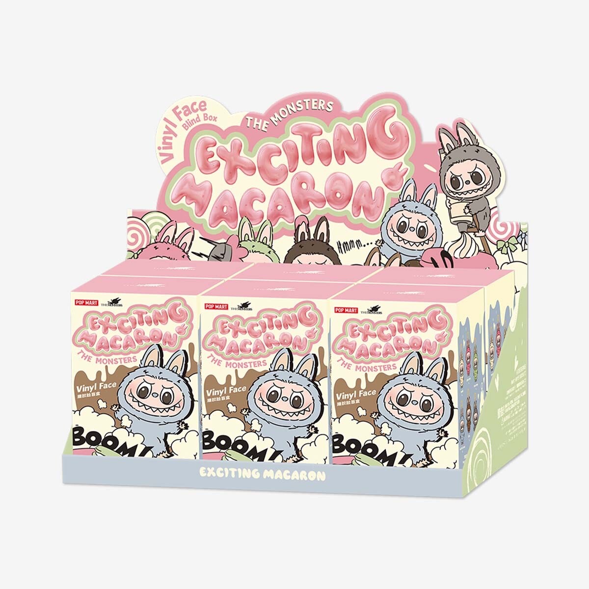 Labubu The Monsters Exciting Macaron